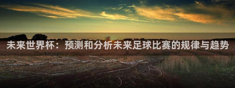 世界杯亚洲预选赛18强赛程：未来世界杯：预测和分析未来足球比赛的规律与趋势